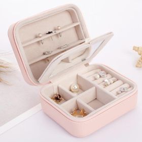 Cool Jewels A Palm Sized Compact Jewelry Box (Color: BLACK)